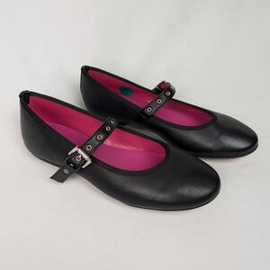 Bertuchi Spain Leather Mary Jane Flats